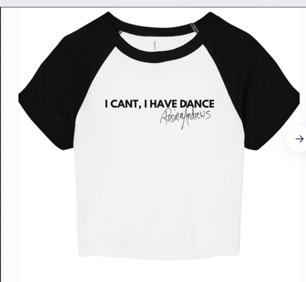 Slogan Baby tee