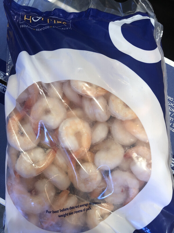 Cooked Peeled Tiger Prawns 800g