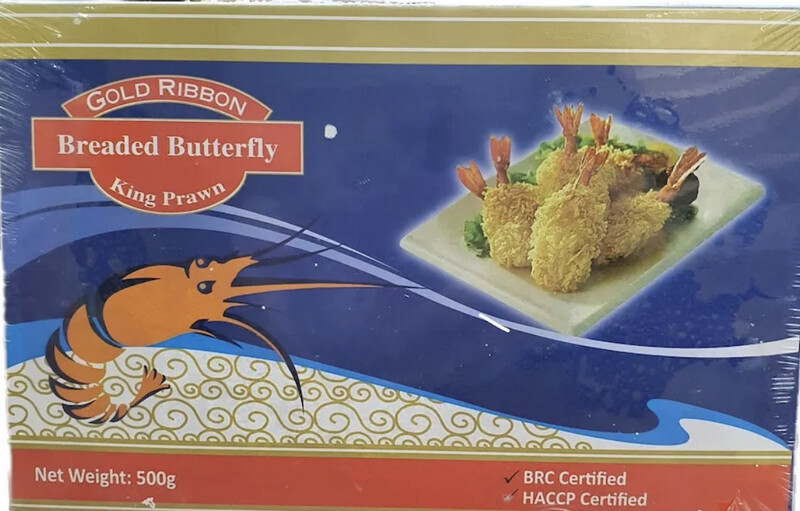 Breaded Butterfly Prawns 500g