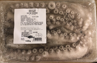 Frozen Large Octopus (av 1.5kg) Each