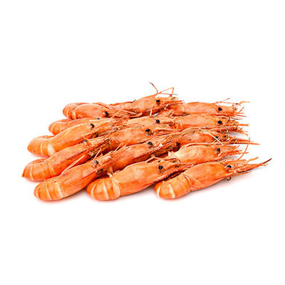 Greenland Prawns - Shell On, Cooked (500g Bag)