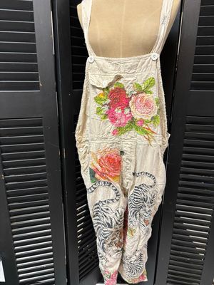 Magnolia Pearl | Birch Floral Love Overalls | Overall 176 | Moonlight