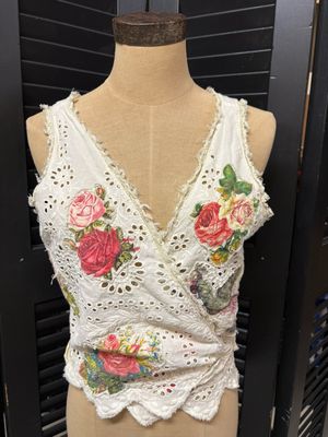 Magnolia Pearl | Eyelet Applique Faustine | Tank 284 | Fondness