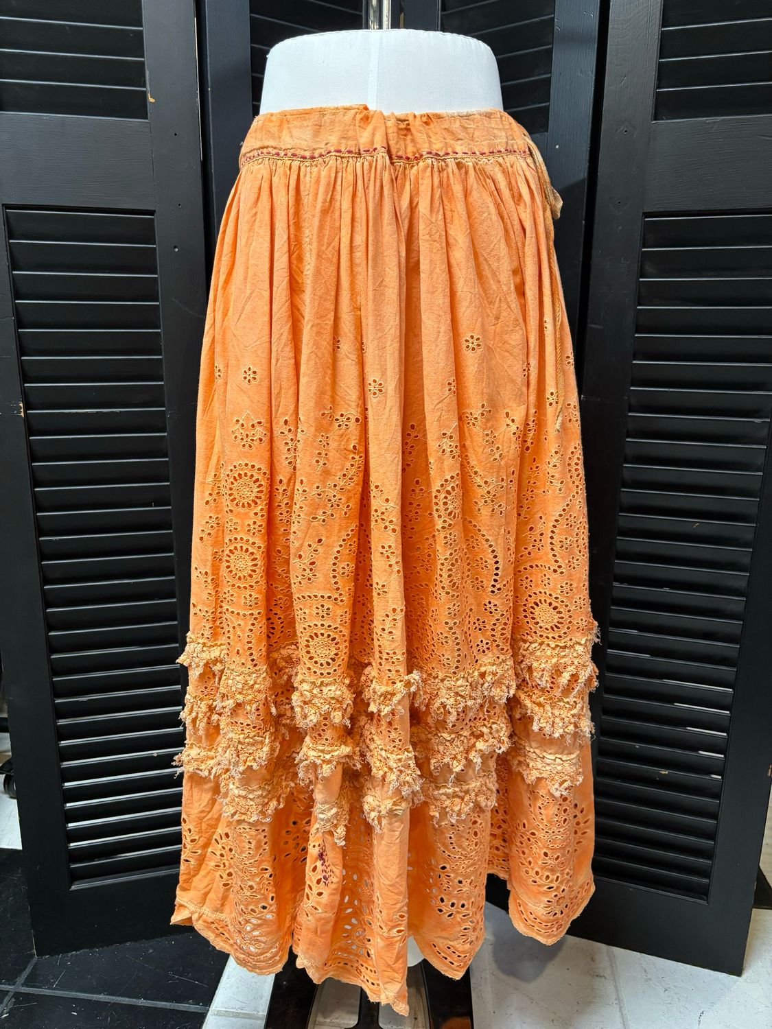 Magnolia Pearl | Eyelet Skirt | Skirt 223 | Arancia