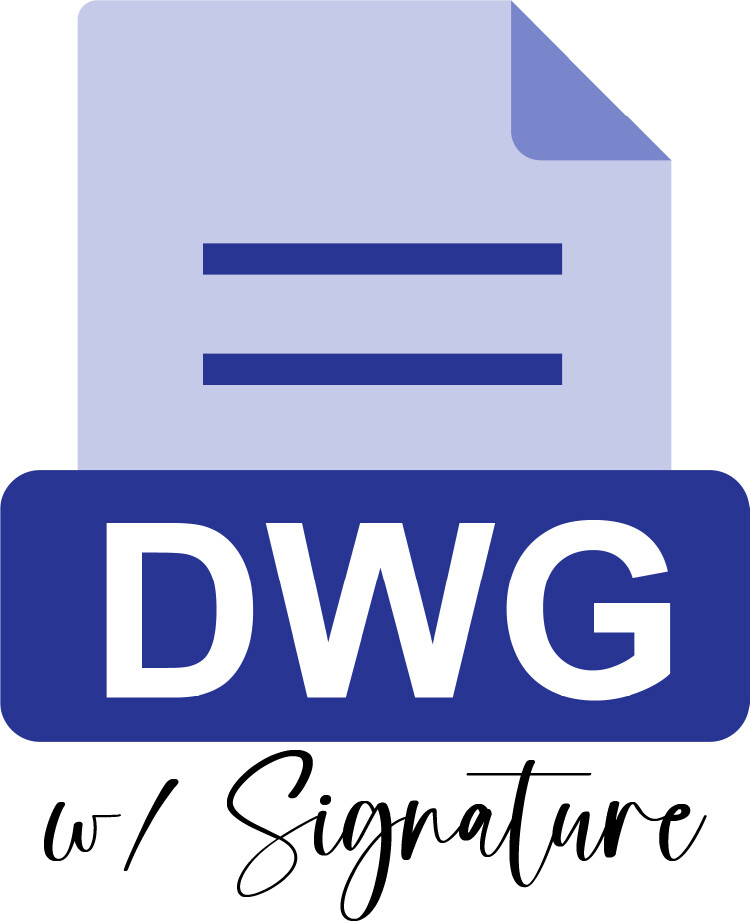 E-File: DWG, Architect Alaska w/ Signature