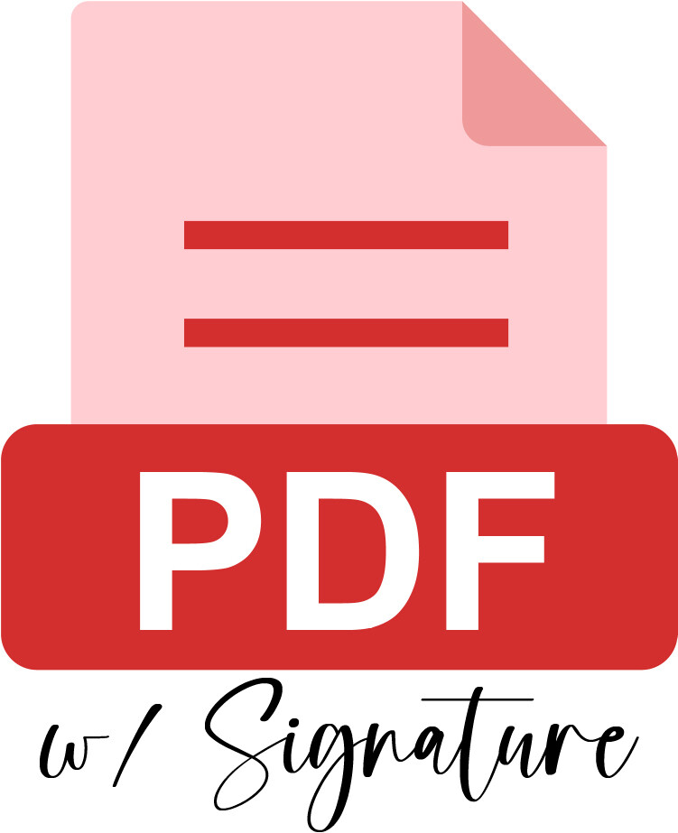 E-File: PDF, PE Rhode Island w/ Signature