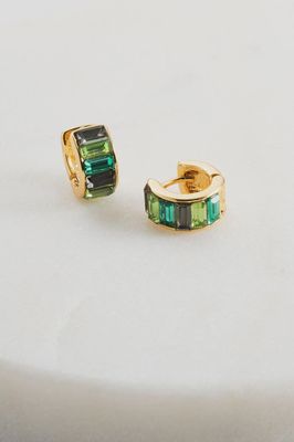 Zafino - Kira Earring. Emerald