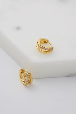 Zafino - Mollie Huggie Earring. Gold