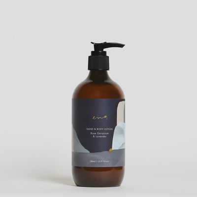 Ena Hand &amp; Body Lotion (500ml) - Rose Geranium &amp; Lavender