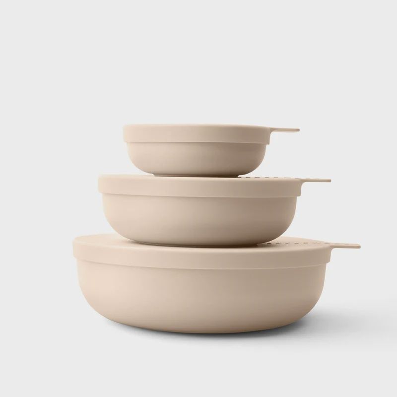 Styleware - Nesting Bowls - 3 Piece, Colour: Biscotti, Size: 3 piece