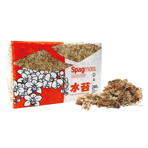 Besgrow Premier Sphagnum Moss 3kg Bale (AAG+) 240L
