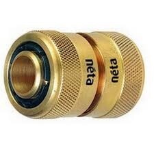NETA  BRASS HOSE JOINER 18MM