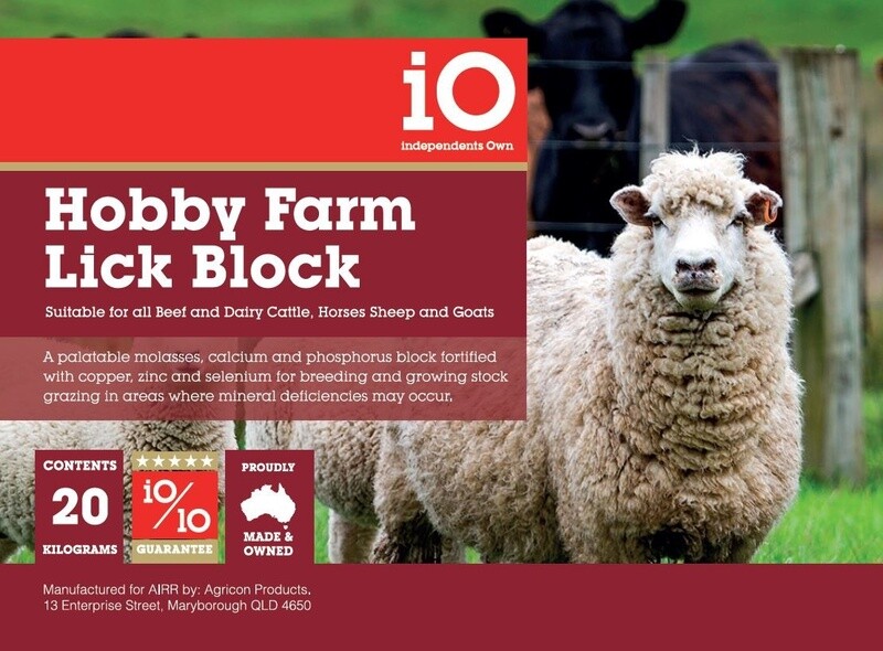 IO HOBBY FARM BLOCK 20KG