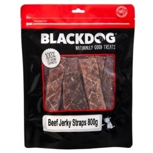 BLACKDOG BEEF JERKY STRAPS 150G