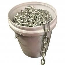 CHAIN 6MM LONG LINK HOT DIP GAL. 25KG/ 34M