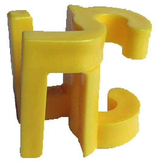 SNAP ON YELLOW INSULATOR -SUIT TREAD IN POSTS-EACH $0.50