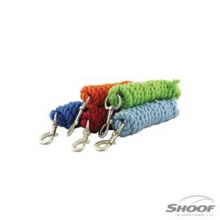 LEAD COTTON ROPE BLACK/WHITE