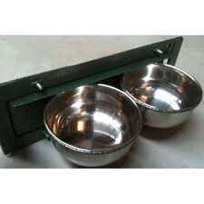 METAL REVOLVING FEEDER - 2 CUPS 150MM-BFS2L