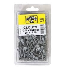 CLOUT 30X2.8MM  500GM