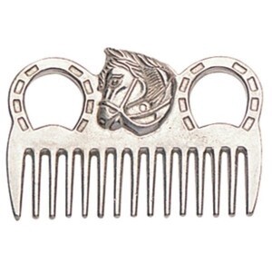 ALUMINIUM HORSEHEAD MANE COMB