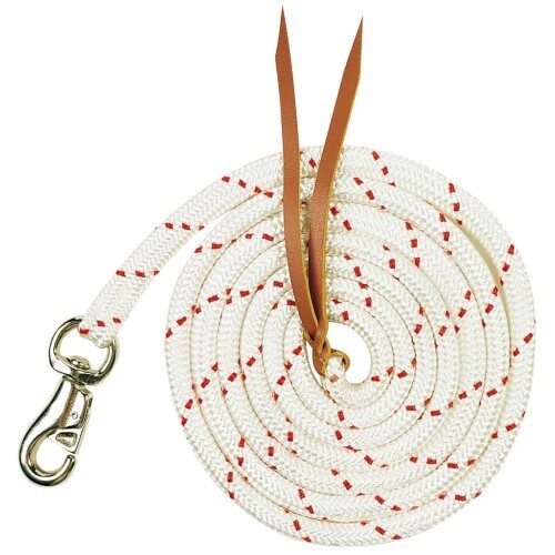 HORSEMANSHIP TRAINING ROPE 16MMX10&#39;0&#39;&#39;3.05M W/BULL SNAP