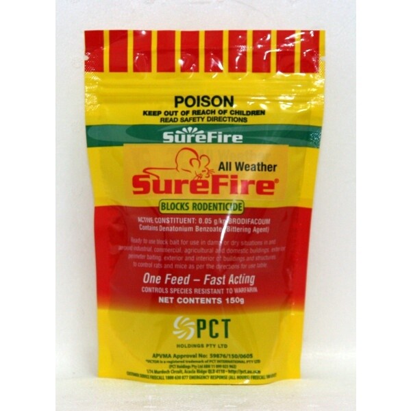 SUREFIRE RODENT BLOCKS 150GM