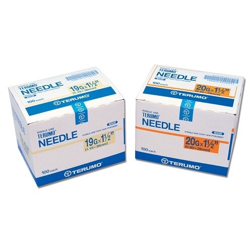 NEEDLES DISPOSABLE 18G 1&quot;  BOX 100