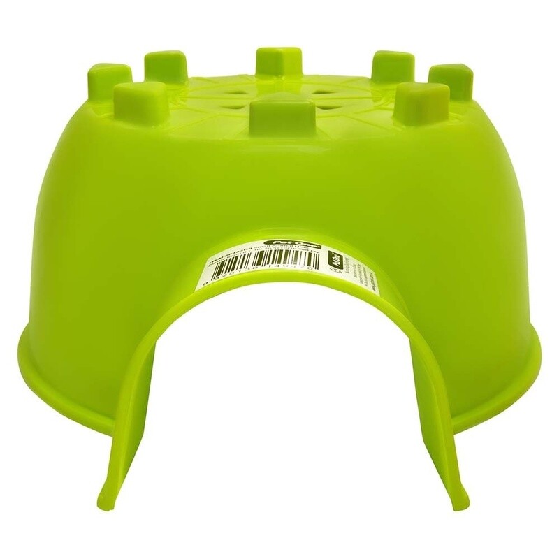SMALL ANIMAL HIDE PLASTIC IGLOO (M) GREEN