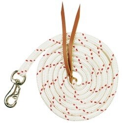 HORSEMANSHIP TRAINING ROPE 16MMX12&#39;0&#39;&#39;/3.66M W/BULL SNAP