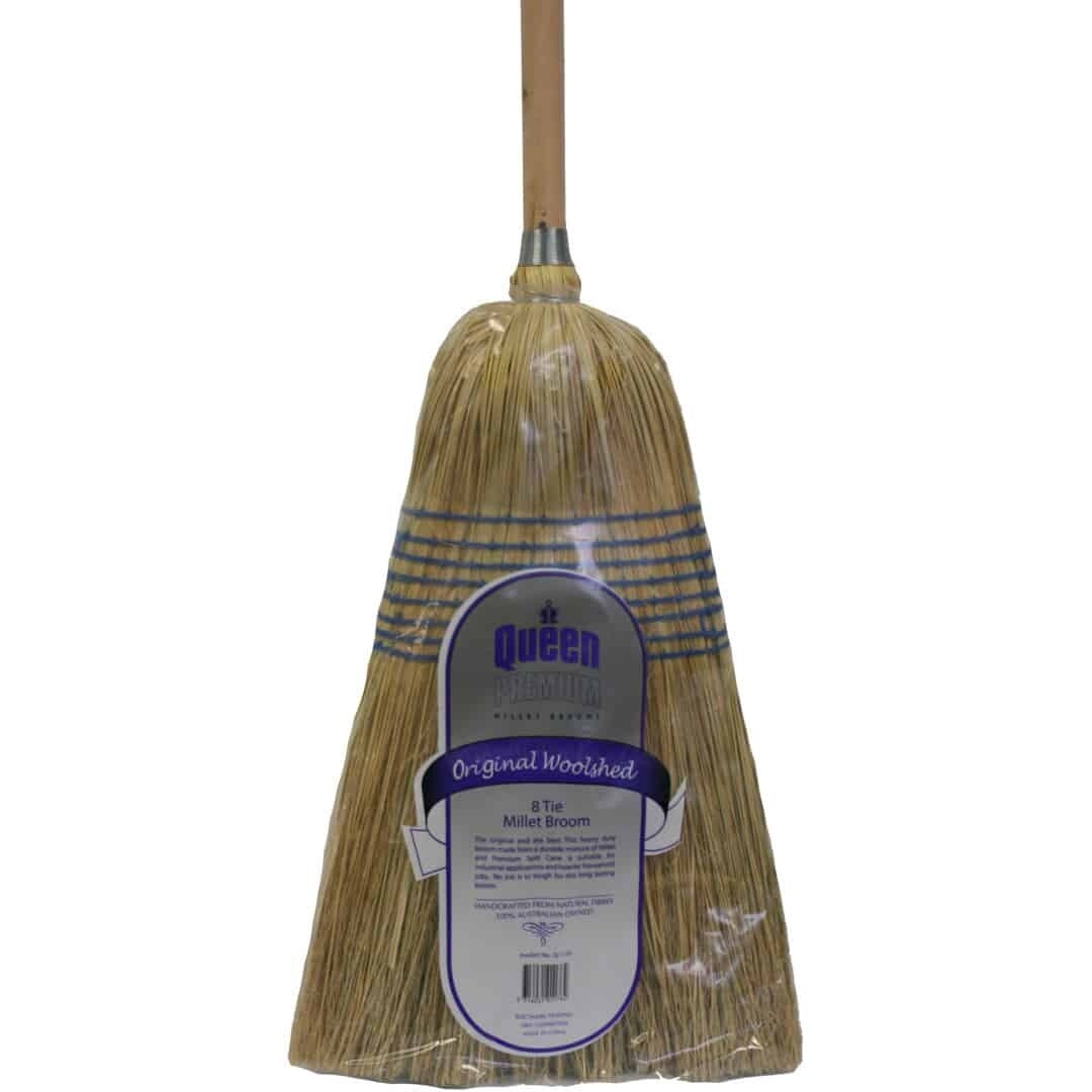 8 TIE ORIGINAL WOOLSHED BROOM