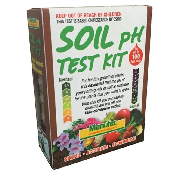 MANUTEC SOIL PH TEST KIT