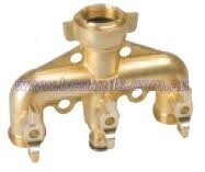 NETA BRASS 3 WAY TAP UNIVERSAL SCREW ON