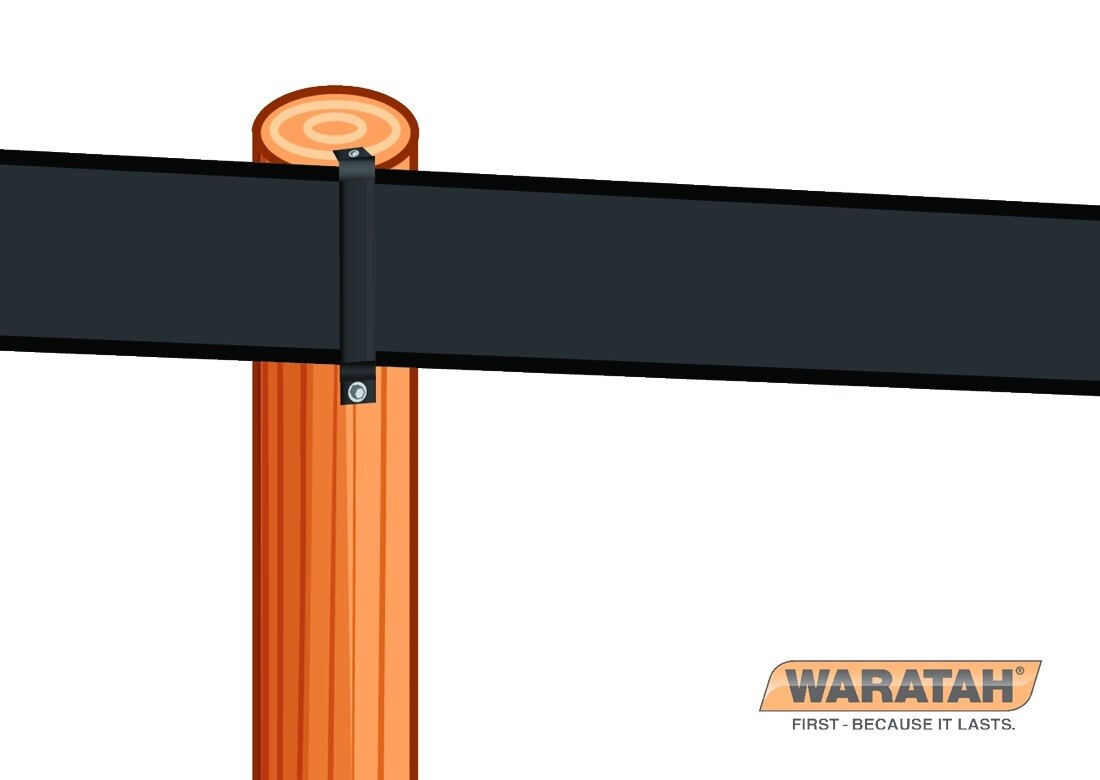 WARATAH FLEX RAIL TOP RAIL BRACKET EACH