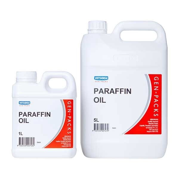 VETSENSE PARAFFIN OIL 1L