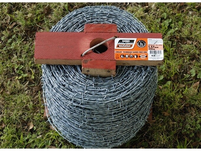 WARATAH 1.80 LONGLIFE HIGH TENSILE BARBED WIRE 500M
