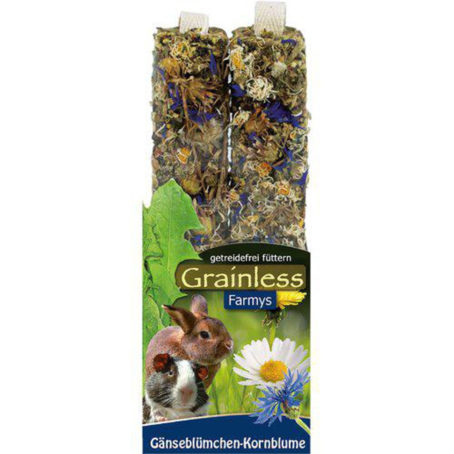 JR GRAINLESS FARMYS DAISY/CORNFLOWER 140G