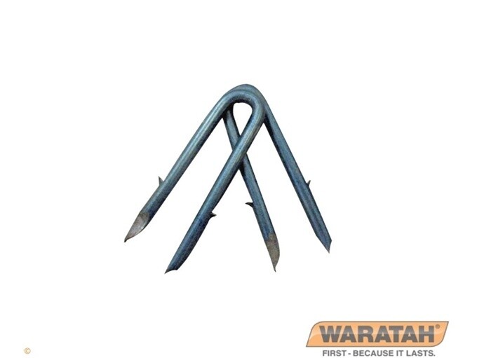 WARATAH LONGLIFE BARBED STAPLES 50 X 4 X 5KG