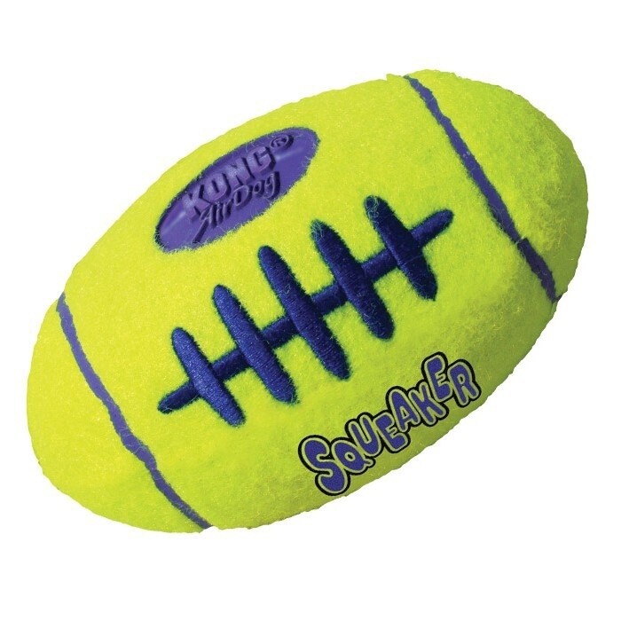KONG AIRDOG FOOTBALL SQUEAKER SMALL