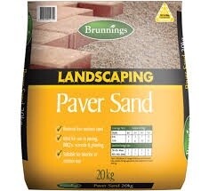 PAVER SAND - 20KG WASHED