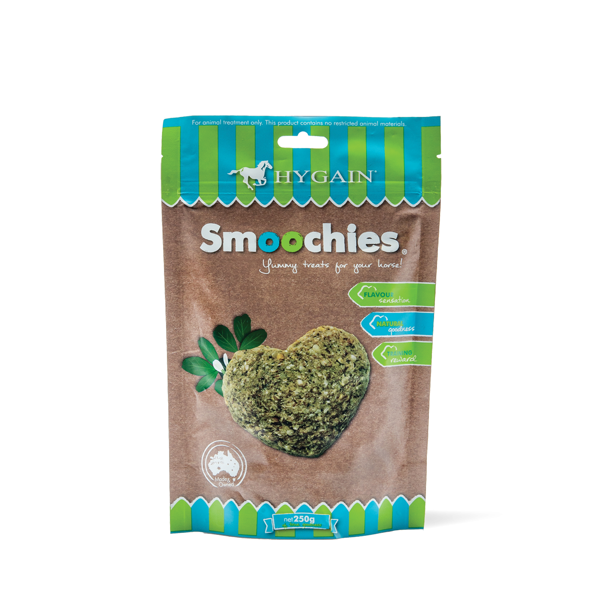 HYGAIN SMOOCHIES HORSE TREATS 250G
