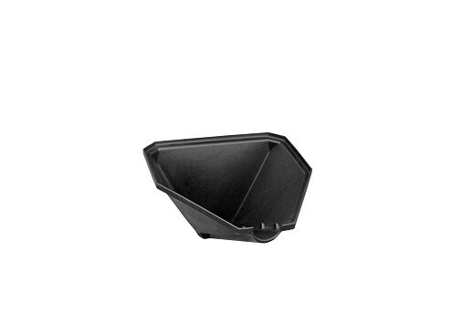 MINI AUGER HOPPER BLACK WITH MESH (DP903)