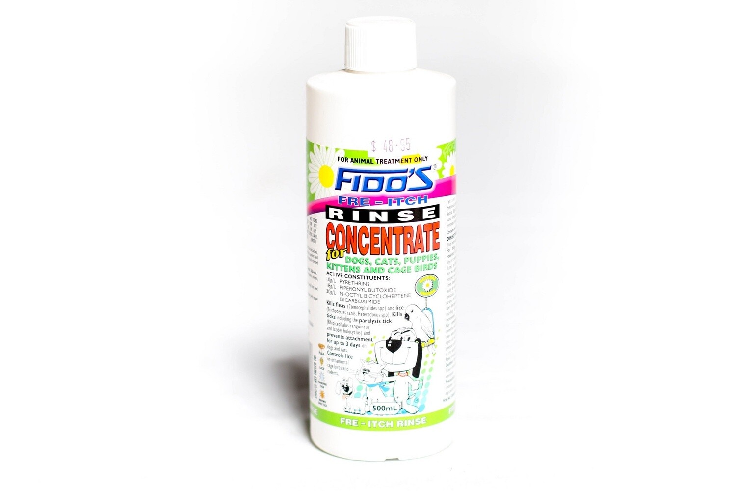 FIDO&#39;S FREE ITCH RINSE CONCENTRATE 125ML
