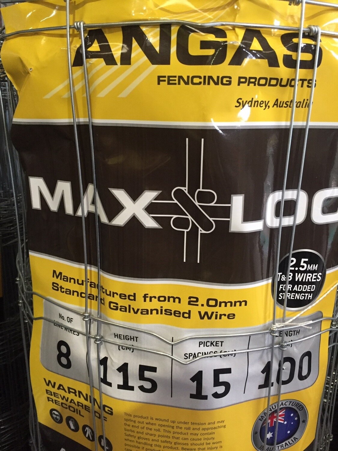 ANGAS MAX-LOC 8/115/15 2MM 100M (farmlite)