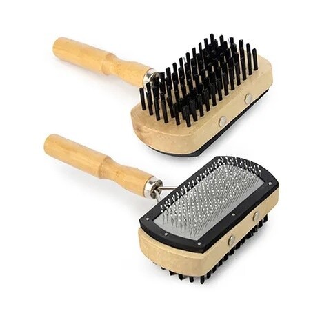 PET SLICKER BRUSH - 17CM