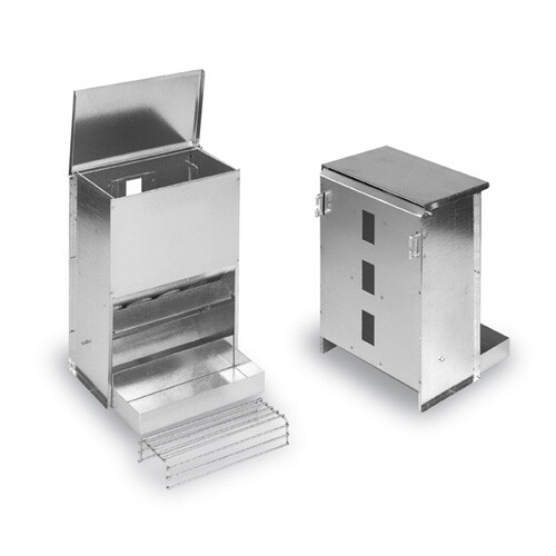 BIRD FEEDER - 4 HOLE GALVANISED