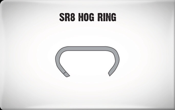 AIRCO 19MM HIGH TENSILE RING FASTENERS 1000PK