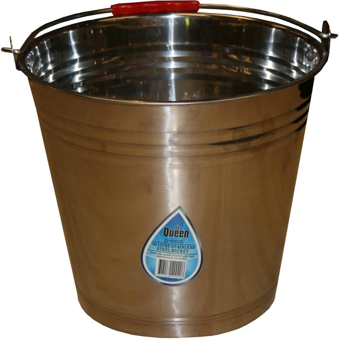 10L STAINLESS STEEL BUCKET