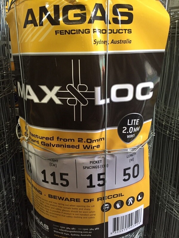 ANGAS MAX-LOC 8/115/15 2MM 50M (farmlite)