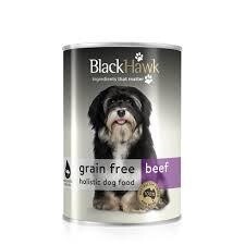 BLACKHAWK GRAIN FREE BEEF 400G EACH