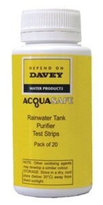 DAVEY MICROLENE ACQUASAFE  TEST STRIPS 20 PACK